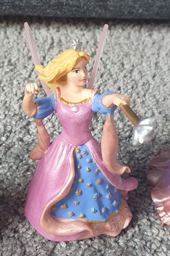 Bundle Of 7 Papo Enchanted Figures Fairies, Princesses, Wizard, Medieval Queen - Picture 5 of 23
