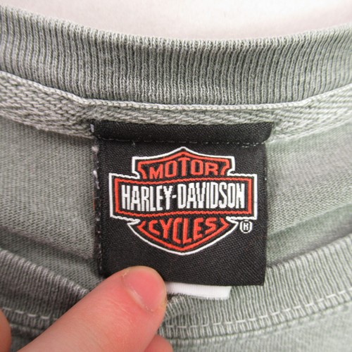 Harley Davidson Shirt Mens 3XL Short Sleeve Crew Neck Gray Ketchikan Alaska - Picture 4 of 10