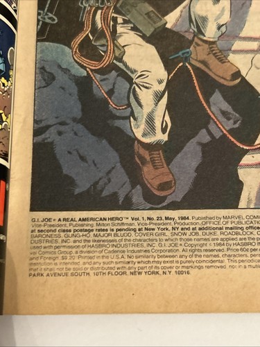 VNTAGE LOT OF 6. G.I. JOE A REAL AMERICAN HERO COMIC BOOKS. G.I. JOE VINTAGE COM - Picture 12 of 24