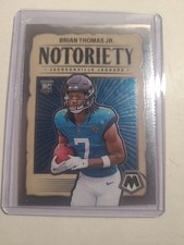 2024 Mosaic Brian Thomas Jr Notoriety Rookie Jacksonville Jaguars (RC)