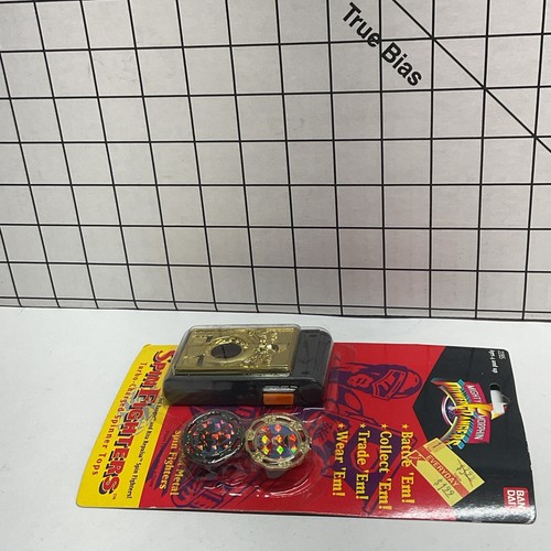 1993 Bandai Mighty Morphin Power Rangers Spin Fighters Launcher RED RANGER RITA - Picture 4 of 5