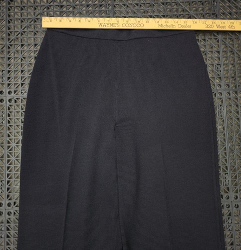 St. John Basics Santana dunkelblau Strickhose weites Bein Damengröße 14 Karriere - Bild 7 von 8