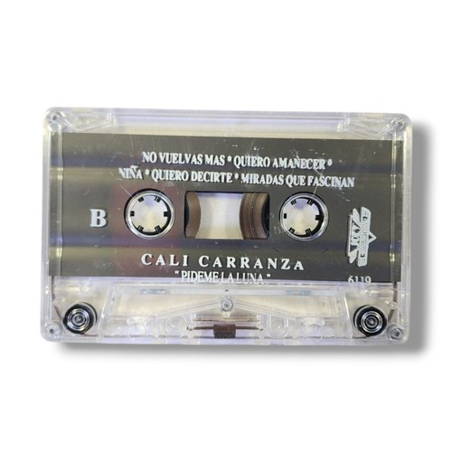 Cali Carranza Pideme La Luna Tejano Latin Chicano Tex Mex Cassette Tape - Picture 5 of 5
