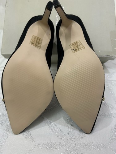 Carvela Black Suede Stiletto Heel Size 36/3 New - Picture 5 of 6