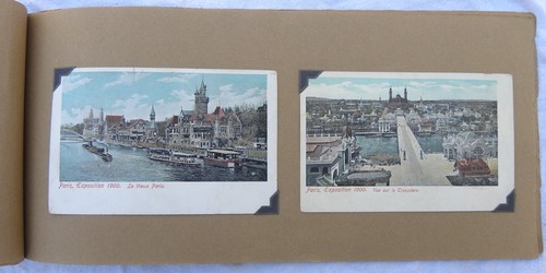 Album contenente 14 cartoline ORIGINALI Esposizione Universale Parigi anno 1900 - Picture 21 of 24