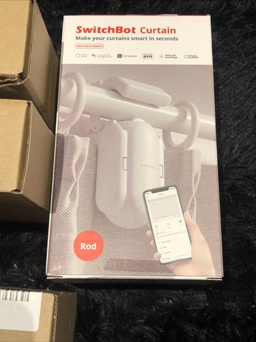 Switch Bot Curtain Kit White Color Schedule Curtains (All Parts) Check Pictures - Picture 2 of 9