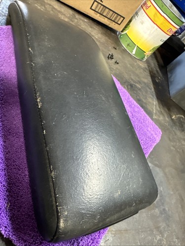 1995-1999 Toyota Avalon Center Console Black Leather Lid Armrest Assembly OEM - Bild 2 von 3