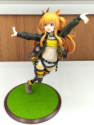 MegaHouse Lucrea Uma Musume Pretty Derby Mayano Top Gun 1/7 Figure Used No Box - Picture 8 of 14