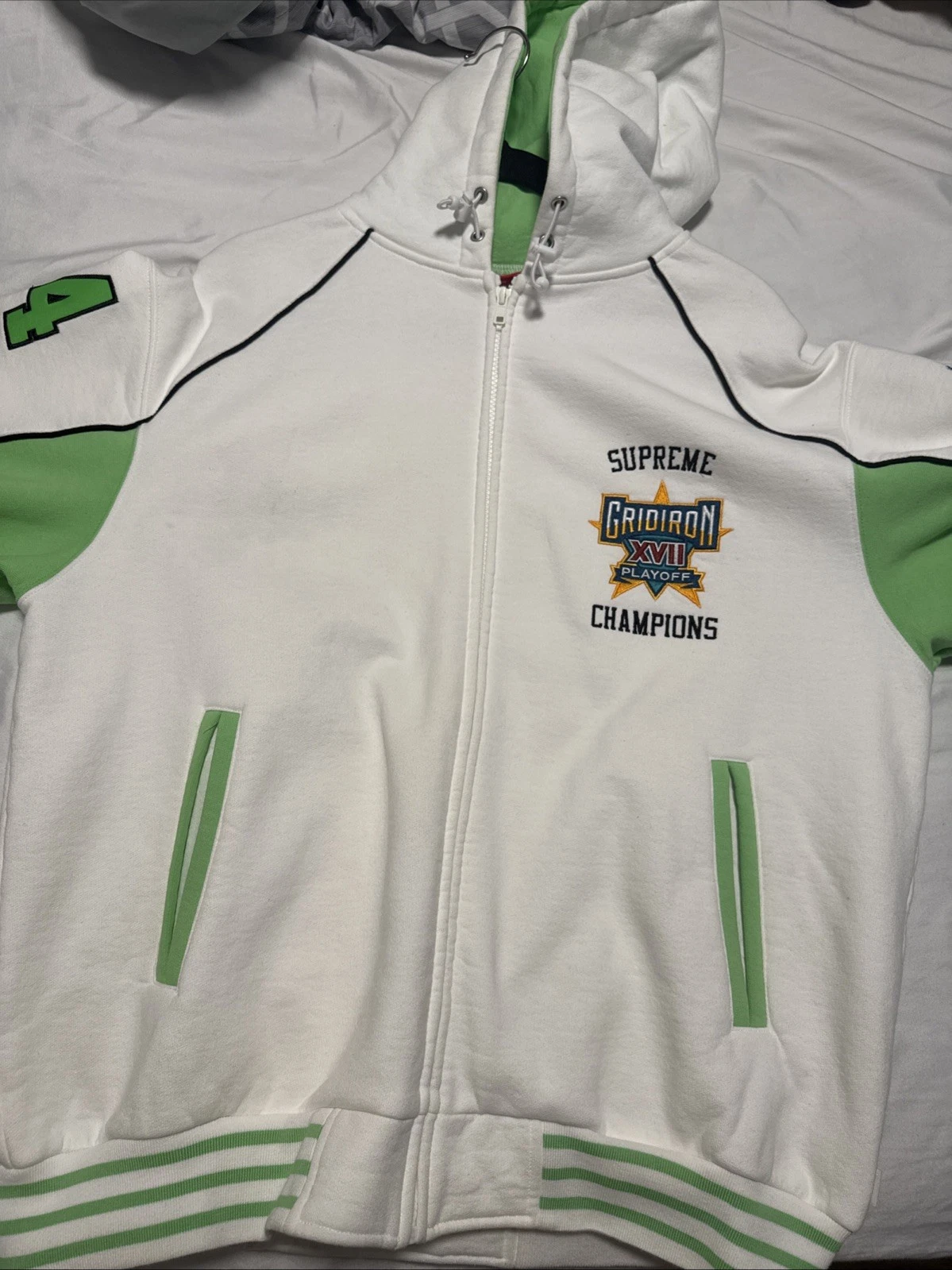 Sweat à capuche zippé Supreme Playoffs
