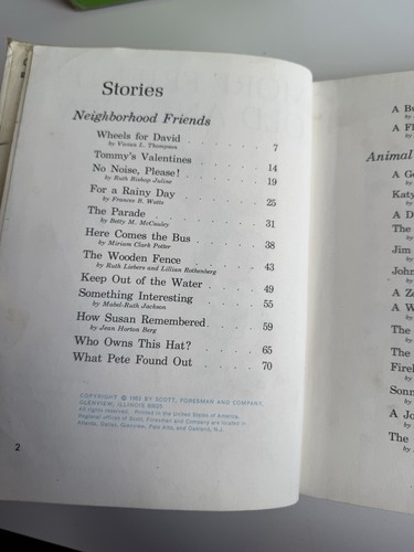 Friends Far and Near & The New Basic Readers HC Reading Book Lot - Foto 11 di 23