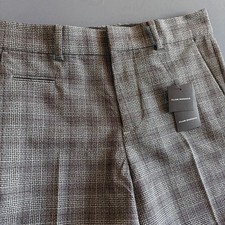 NEW Club Monaco Drain Pipe Pants | Size 28 - Fits 30" | Glen Plaid | MSRP $159