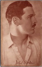 John Roche Actor Vintage Postcard Exhibit Supply Co. Chicago 1920s-30s