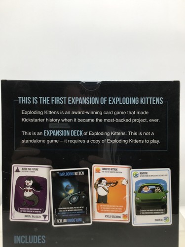 Imploding Kittens First Expansion Pack - Exploding Kittens - SEALED - Foto 5 di 7