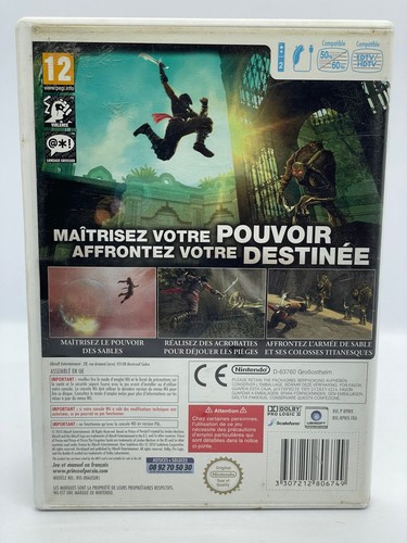 Prince of Persia: The Forgotten Sands Nintendo Wii PAL ENGLISH TESTED Complete - Picture 3 of 3