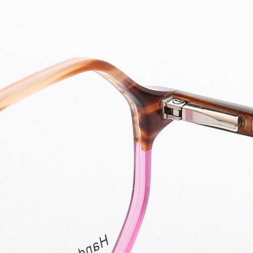 Fashion Vintage Polygon Eyeglass Frames Full Rim Spectacles Glasses with Box - Picture 6 of 19
