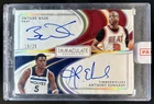 2023-24 Panini Immaculate Anthony Edwards Dwyane Wade Dual Auto #/25
