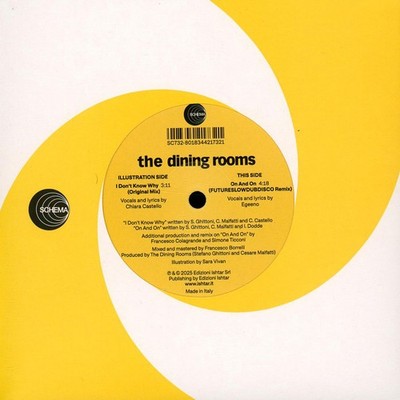 The Dining Rooms - I Don't Know Why (Vinyl 7'' - 2025 - IT - Original)