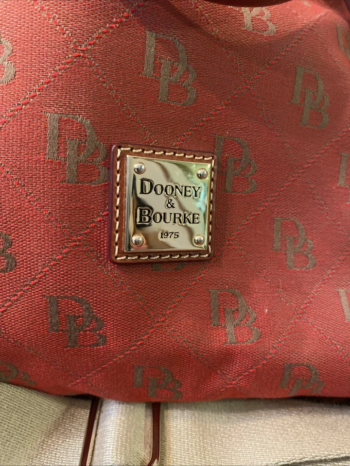 DOONEY&BOURKE Brown & Red Brick Getaway Weekender Luggage Bag NWOT Rare Gorgeous - Image 3 of 4