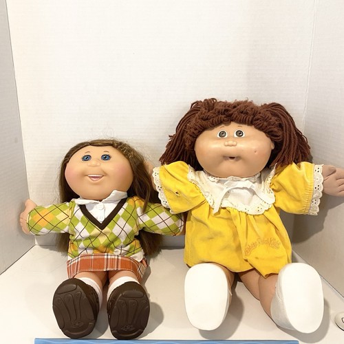 Cabbage Patch Dolls Vintage Lot Of 2