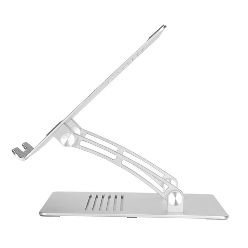 Laptop Stand Adjustable Portable Multifunctional Silver Computer Cooling Bra NEW - Afbeelding 9 van 12