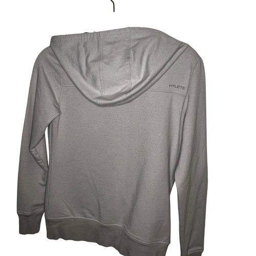 HYLETE Womens Gray Full Zip Hoodie Sweatshirt Activewear Size Small - Picture 5 of 7