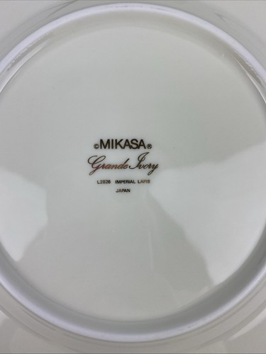 Mikasa Grande Elfenbein Imperial Lapis 7,5 Salat Dessert Teller (6er Set) - Bild 10 von 10