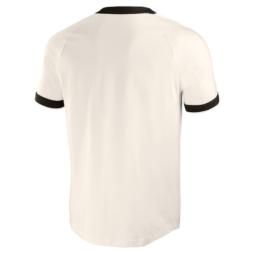 Men's Darius Rucker Collection by Fanatics White Cincinnati Reds Henley Raglan - Bild 3 von 3