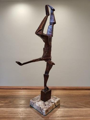 REMO ROSSI ESCULTURA DE BRONCE "ACRÓBATA II" FIRMADA Y NUMERADA - Imagen 5 de 6