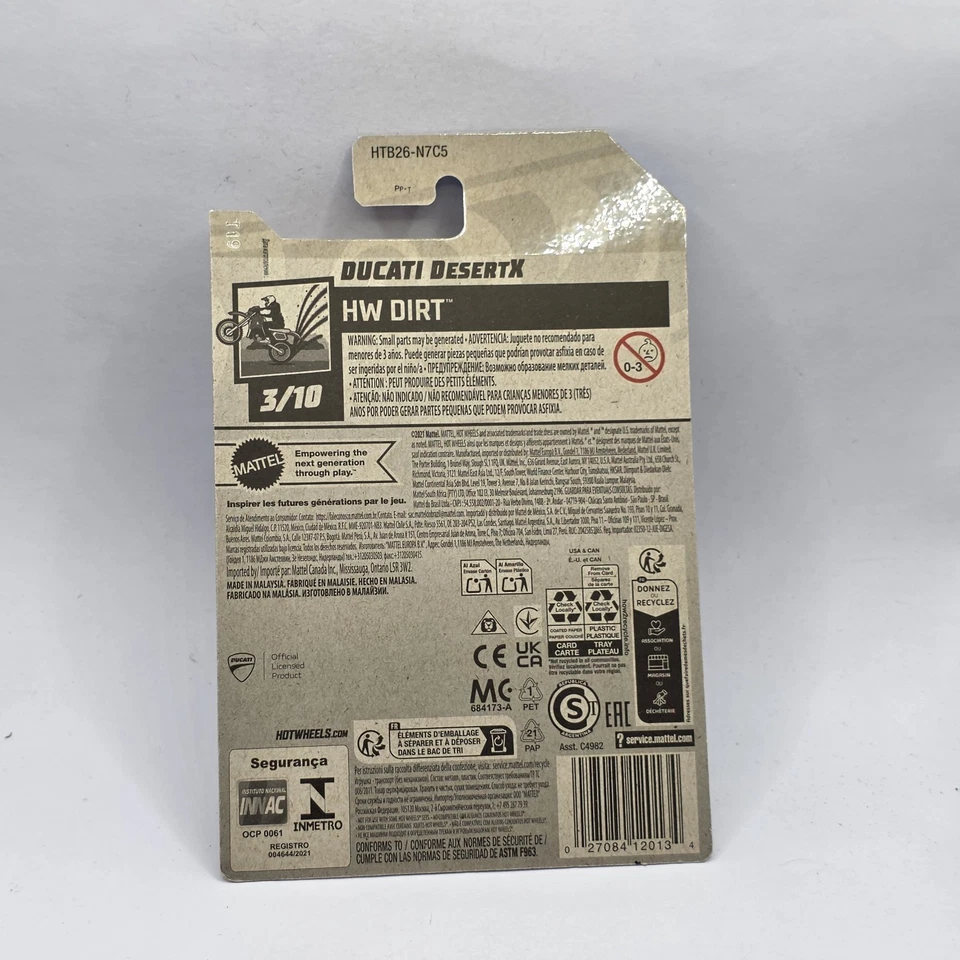 2024 Hot Wheels Ducati Desert X 197/250 - HW Dirt 3/10 - Image 2 of 2