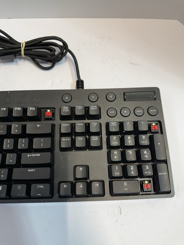 Teclado mecánico para juegos Logitech G610 Orion retroiluminado rojo - Imagen 3 de 5