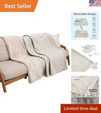 Luxury Reversible Waterproof Dog Blanket 60"x50" - Stylish  Easy to Clean