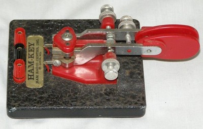 Vintage Ham-Key Iambic Key for Electronic morse code keyers