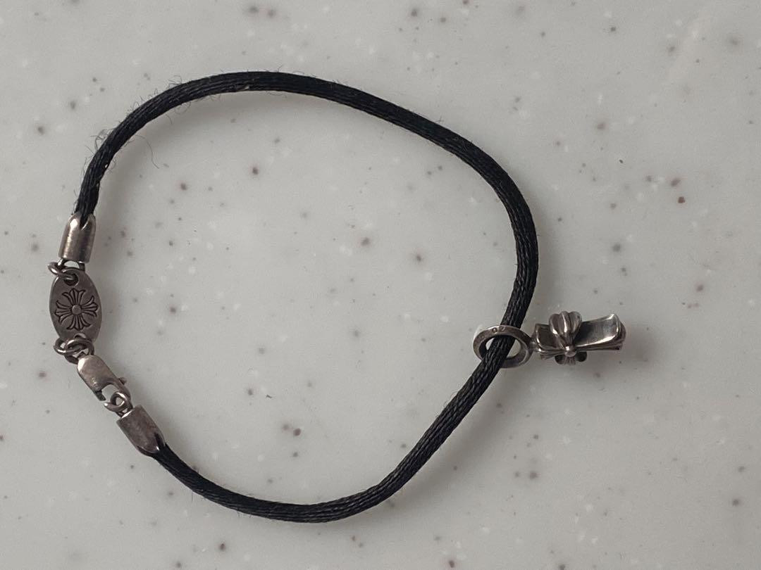 Chrome Hearts Kz Bracelet Cross Black Silk | eBay Chrome Hearts Kz Bracelet Cross Black Silk | eBay