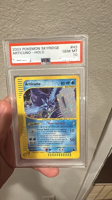 Articuno 2003 Pokemon Skyridge Holo H3 Holo Rare PSA 10 English