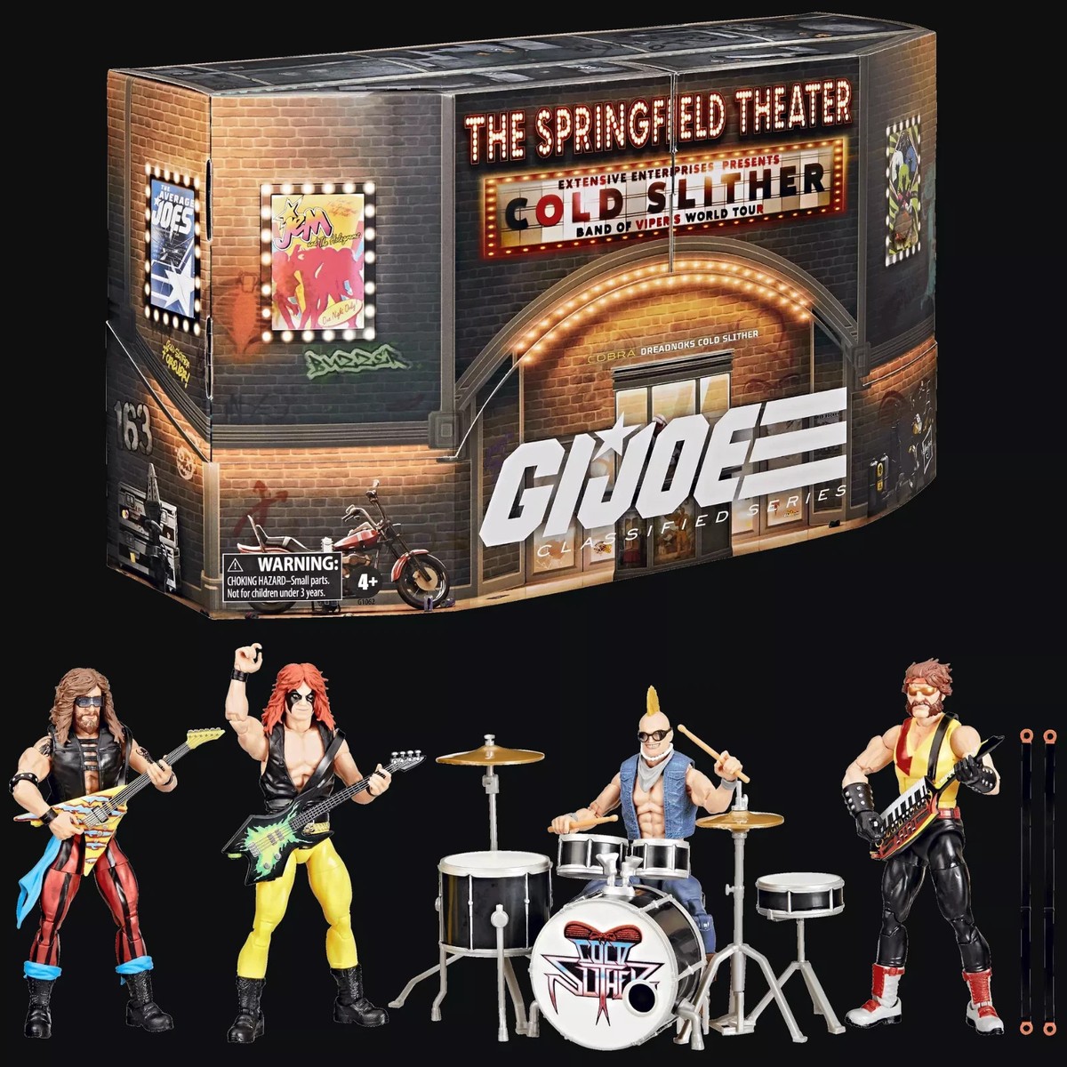 SDCC 2025 GI JOE CLASSIFIED DREADNOKS COLD SLITHER BAND OF
