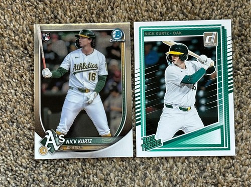 Nick Kurtz Lot - 2025 Bowman Chrome RC Rookie Card - Rated Prospect 