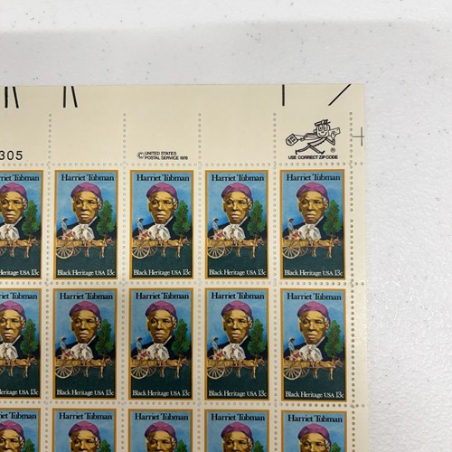 US #1744 Harriet Tubman Civil Rights Leader - Full Sheet Of 50 MNH - Value $6.50 - Picture 4 of 10