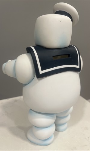 Ghostbusters "Stay Puft Marshmallow Man 11" moneta salvadanaio vinile 2009 usata in ottime condizioni - Foto 4 di 12