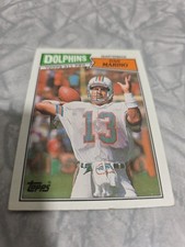 DAN MARINO 1987 Football Card Topps #233 MIAMI DOLPHINS HOF QB 