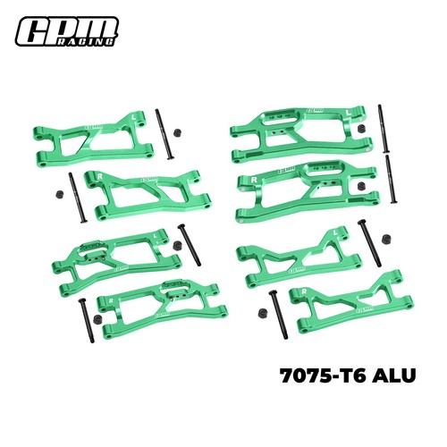GPM 7075 Alloy Front + Rear (Upper & Lower) Suspension Arms All Set For Mini XRT - Picture 9 of 12