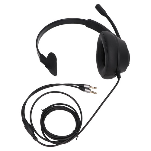 3,5 mm Zestaw słuchawkowy komunikacyjny ENC Noise Cancellation Przewodowy monofoniczny zestaw słuchawkowy Wi CB - Zdjęcie 3 z 22