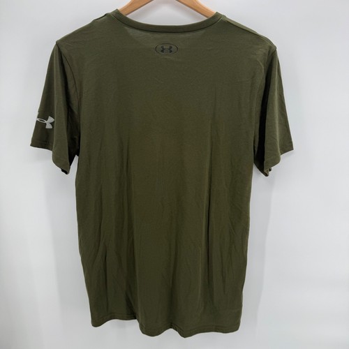 Under Armour Project Rock Youth T-Shirt Grafik Logo Grün XL - Bild 3 von 6