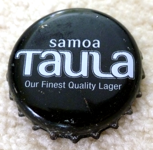 Samoa Taula Beer / Kronkorken / Bottle Cap / Südsee South Pacific West Samoa