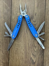Blue Multi Function Multi-Tool Knife, Pliers, Saw & More
