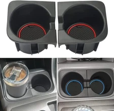 AOTEMILK Cup Holder Inserts Replacement for Toyota Tacoma 2005-2017 Accessories
