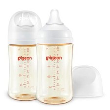 PPSU Nursing Baby Bottle Wide Neck Streamlined Body Natural Feel Easy to Clea...
