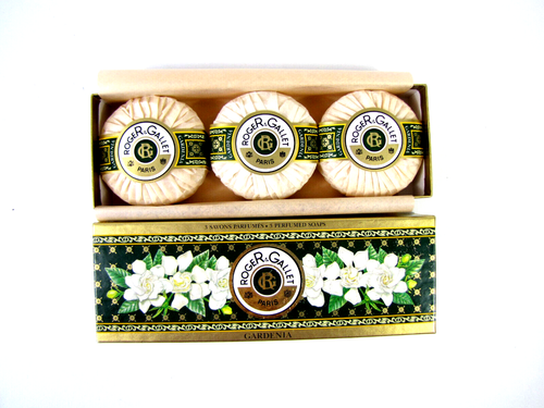 Roger & Gallet Paris GARDENIA 3 Savons Parfumes 3 Stücke Seife OVP - Bild 3 von 4