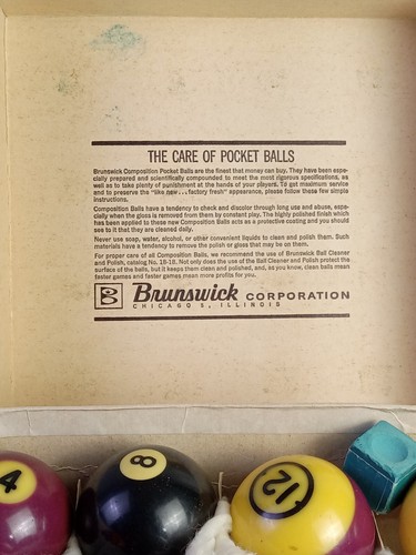 Pocket Balls Pool Table Ball Set - Picture 5 of 10