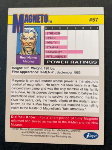 FINISH YOUR SET 1991 Impel Marvel Universe Series 2 II Pick the Card - Picture 114 of 322