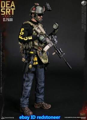 KAN DAMTOYS ELITE SERIES 1/6 EL PASO DAMTOYS Dea Srt (Special Response Team) Agent El Paso 1/6